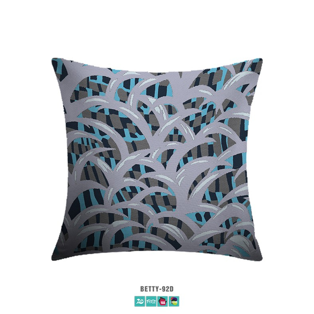 Home Bedding Modern Shining High Precision Jacquard Upholstered Pillow