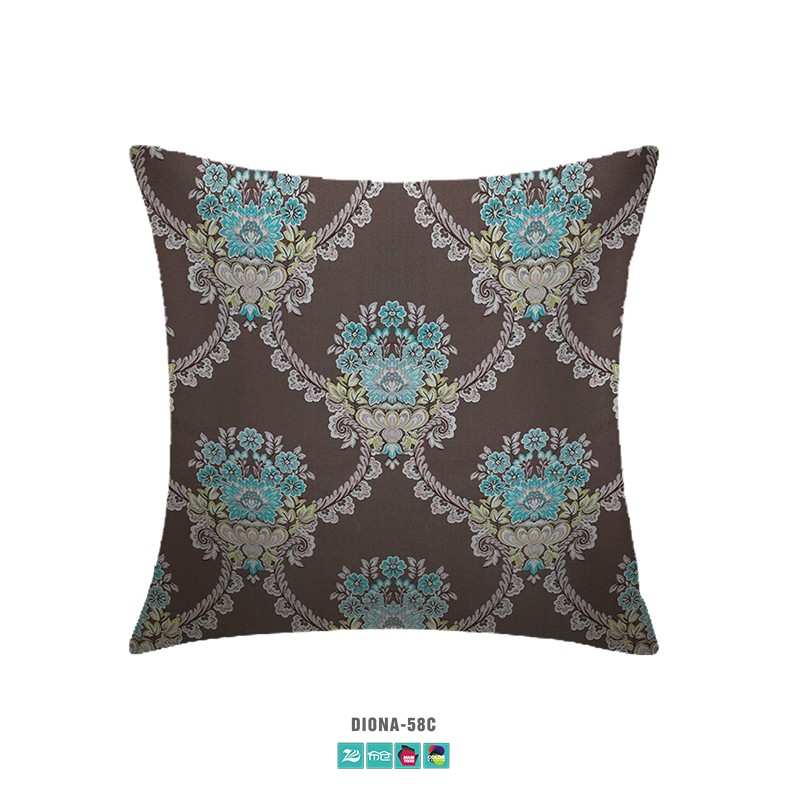 Home Bedding High Precision Silk Style Jacquard Upholstered Pillow