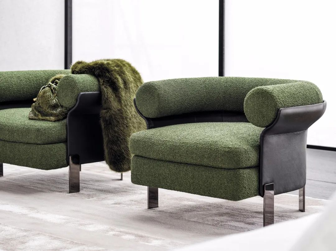 Hotel Textile Italian Style Upholstery Chair Cushion Sofa Fabric
