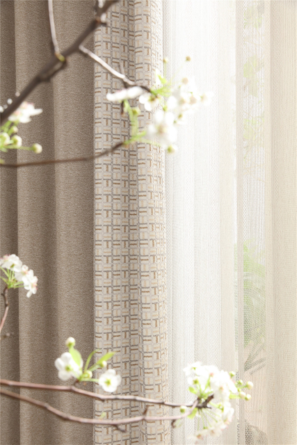 Bedroom Classic Curtain Fabric