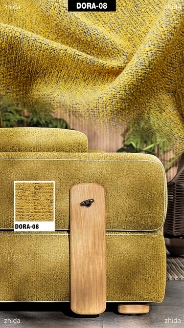 Textile Upscale Linen Christmas Decoration Sofa Covering Fabric