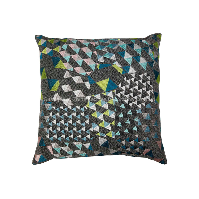 Hotel Bedding Kaleidoscope Pattern Upholstery Sofa Fabric Pillow
