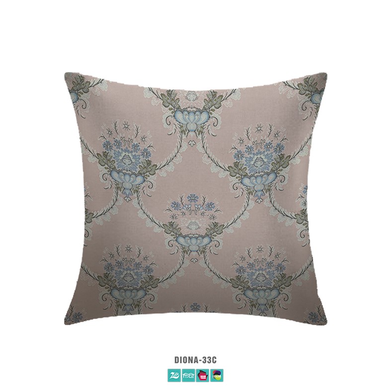 Home Bedding High Precision Silk Style Jacquard Upholstered Pillow