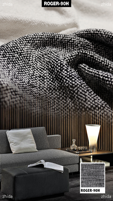 Textile Upscale Cotton Linen Christmas Decoration Sofa Covering Fabric