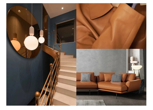 Hot-Selling Hotel Textile Silicone Ecological Leather Sofa Furniture Fabric