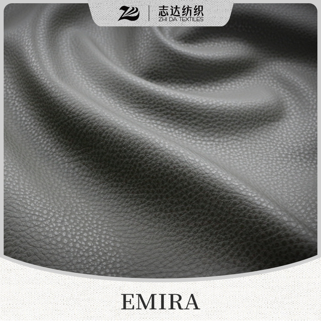 extile Economic Cowhide Pattern Skin Sensation Leather Furniture Fabric