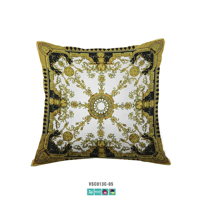 Home Bedding Digital Printing Empress Auspicious Pattern Upholstered Pillow