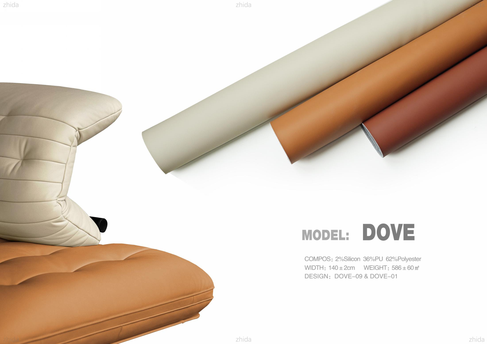 Textile Healing Color Skin Sensation Leather Furniture Fabric