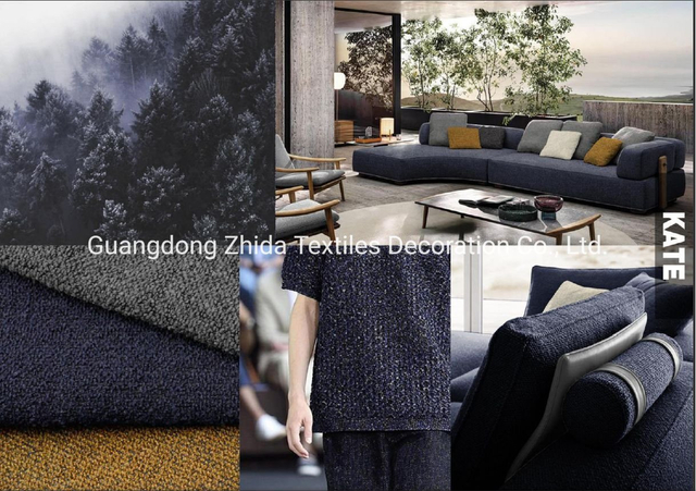 Hotel Textile Natural Luster Upholstery Sofa Furniture Fabric