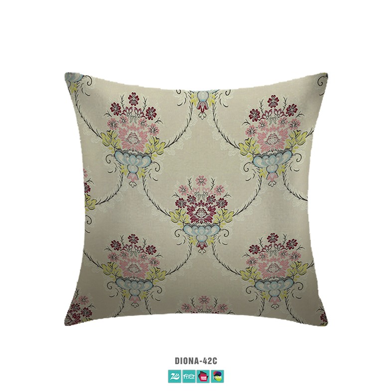 Home Bedding High Precision Silk Style Jacquard Upholstered Pillow