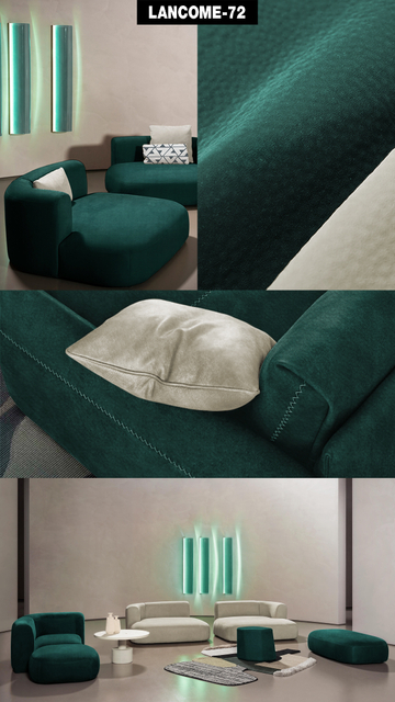 Textile Soft Cowhide Texture Christmas Decoration Velvet Sofa Covering Fabric