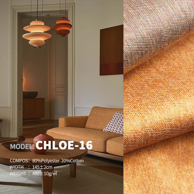 Ready Stock Chenille Upholstery Designer Project Selective Fabric Chloe-16