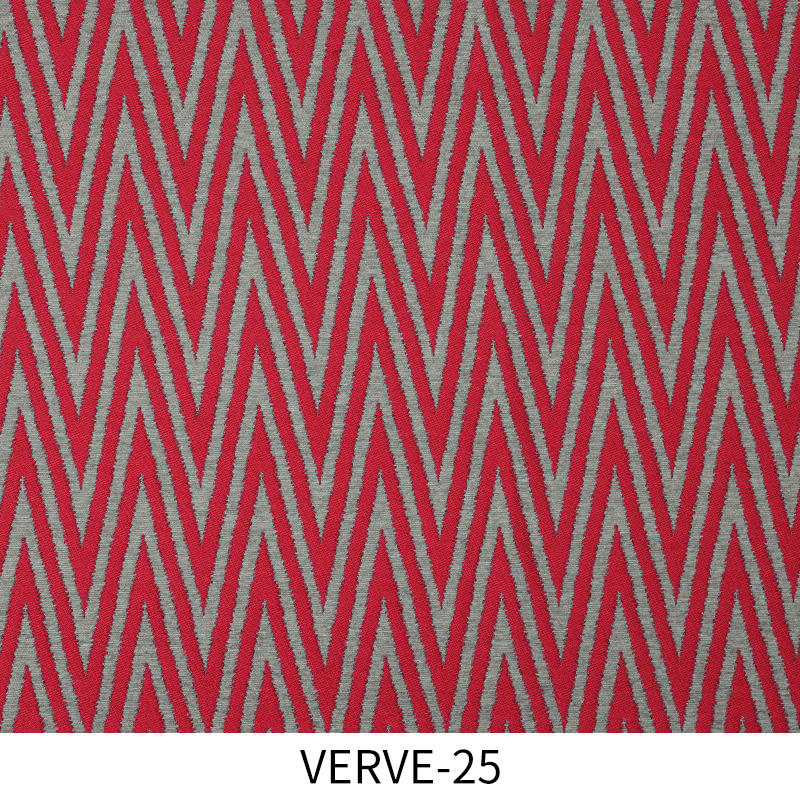 Classic Cotton&Linen Ready Stock Designer Project Selective V-Shaped Jacquard Fabric Verve-25