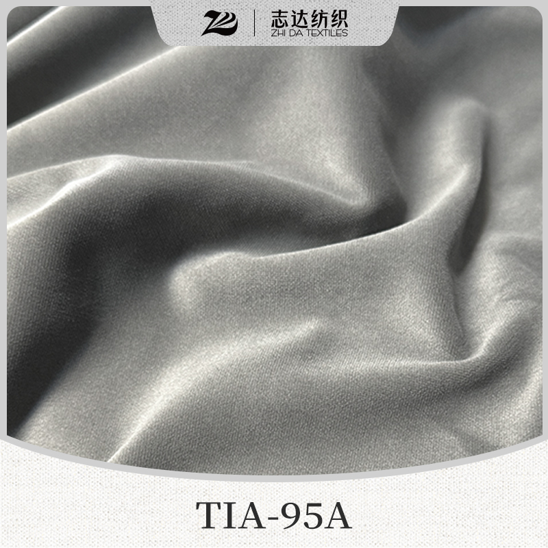 Advanced Glossy Velvet Ready Stock Designer Project Selective Fabric Tia-95A