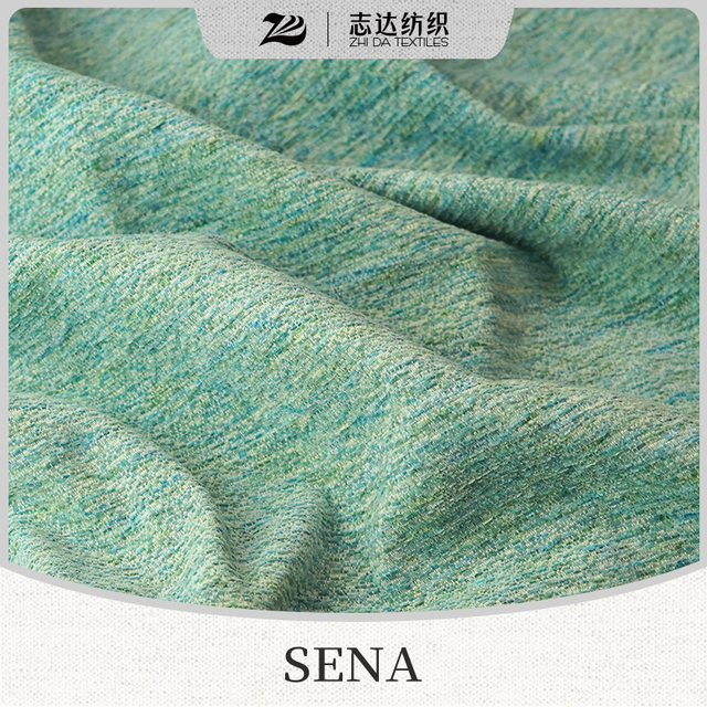 Textile Seine River Series Chenille Upholstery Furniture Sofa Covering Fabric