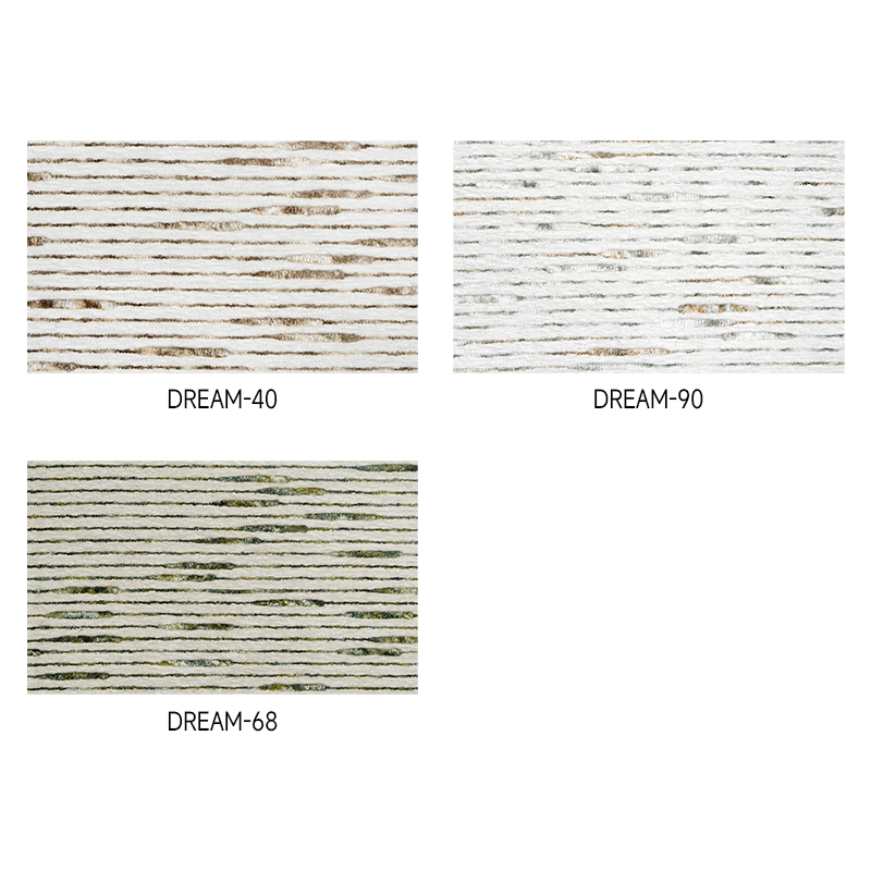 Personalized Style Ink Striped Hazy Texture Chenille Jacquard Decorative Fabric