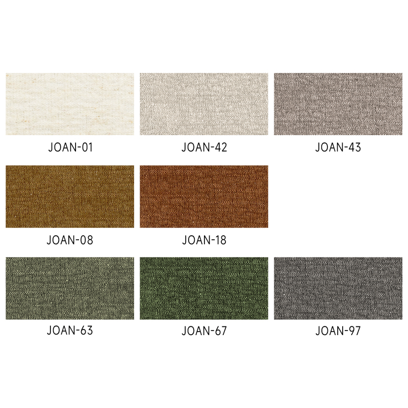 Home Textiles Hot-Sale Furniture Upholstery Chenille Cotton Linen Sofa Fabric Joan