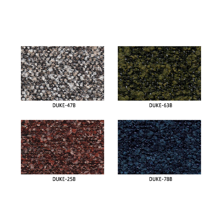 Textile Color Blended Boucle Curly Grainness Upholstery Sofa Covering Fabric