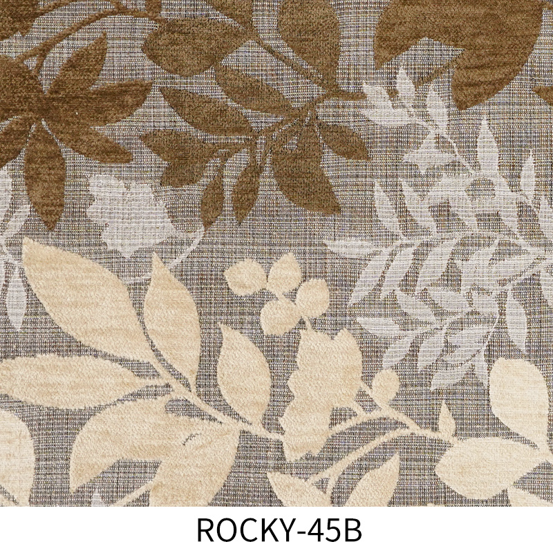 Classic Chenille Plant Jacquard Designer Project Selective Fabric Rocky-45B