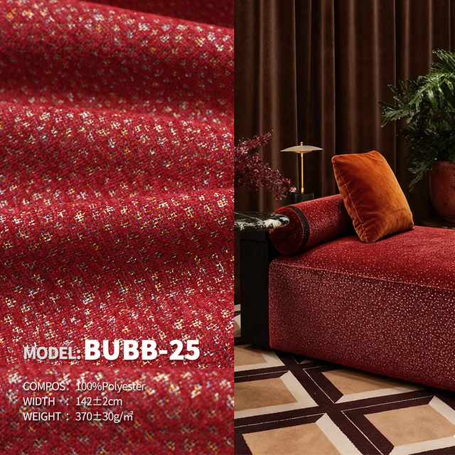 Little DOT Chenille Ready Stock Designer Project Selective Jacquard Fabric Bubb-25