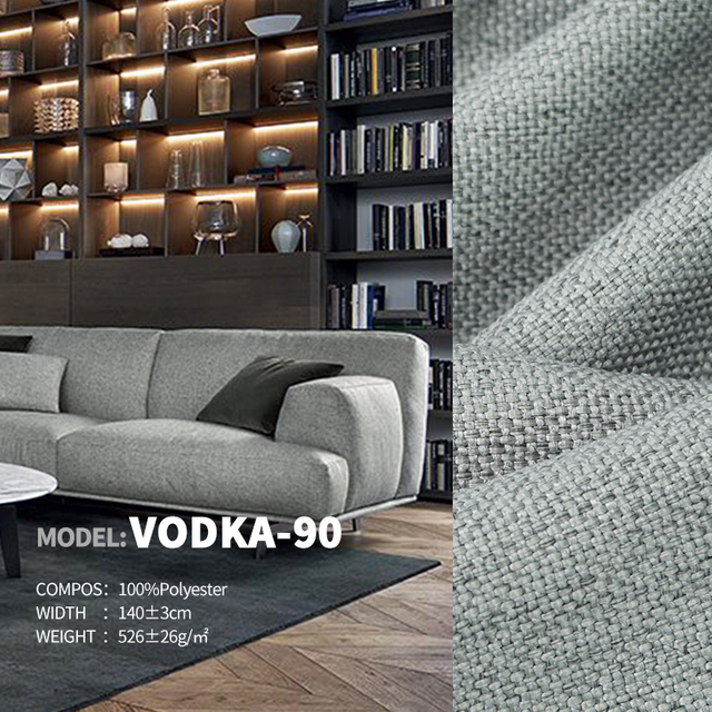 Fancy Yarn Cotton&Linen Ready Stock Designer Project Selective Fabric Vodka-90