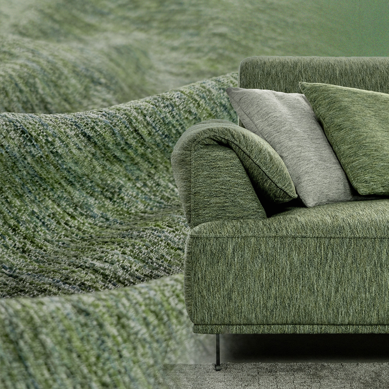 Textile Seine River Series Chenille Upholstery Furniture Sofa Covering Fabric