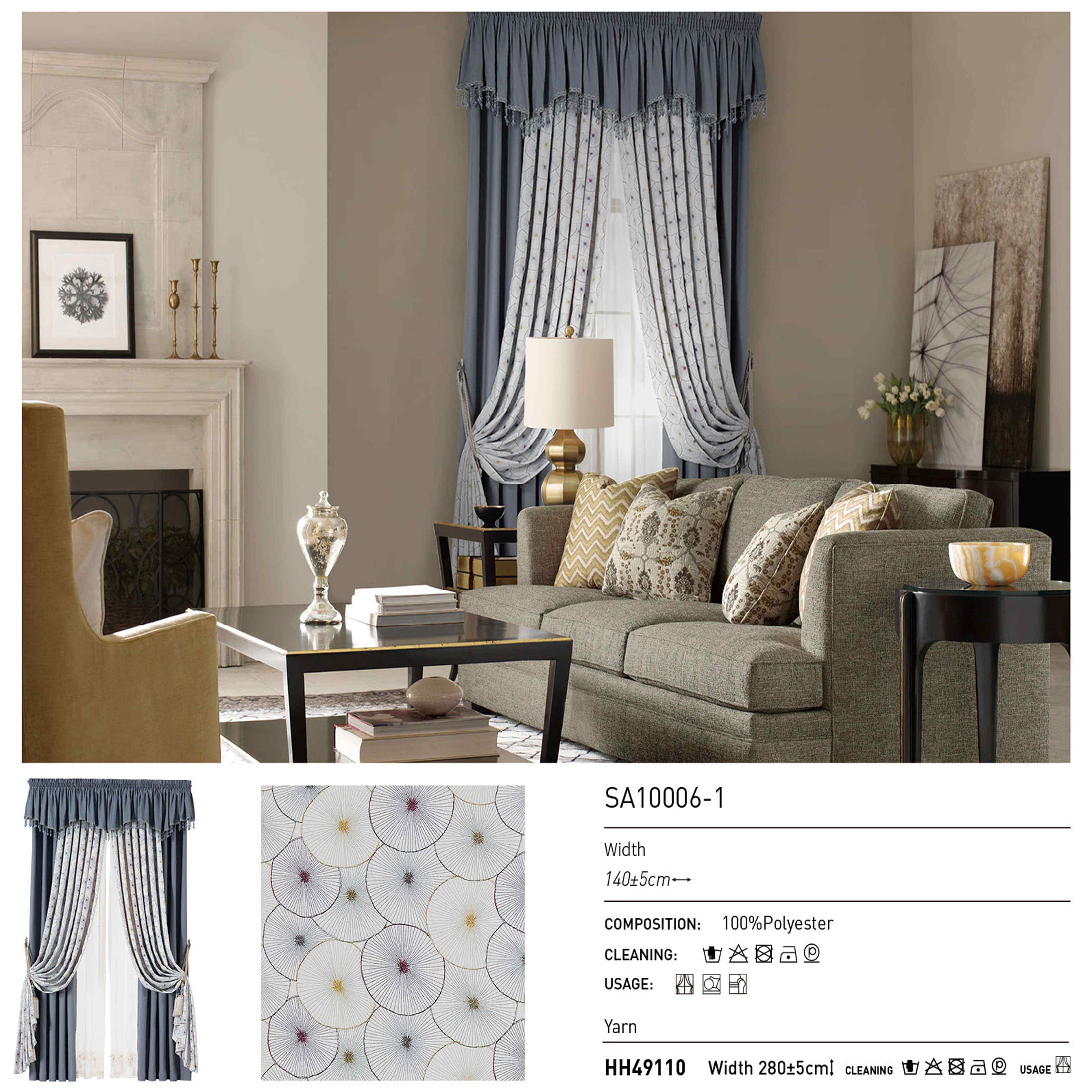 Home Textiles Upholstery Velvet Curtain
