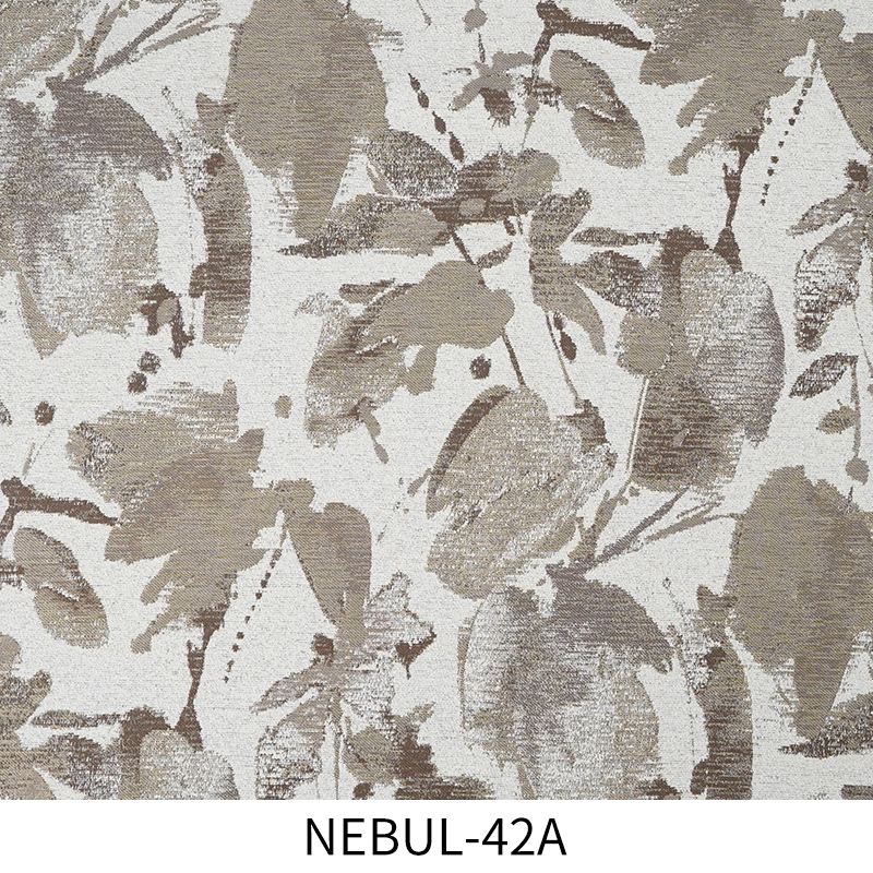 Fashion Boucle Yarn Ready Stock Designer Project Selective Jacquard Fabric Nebul-42A