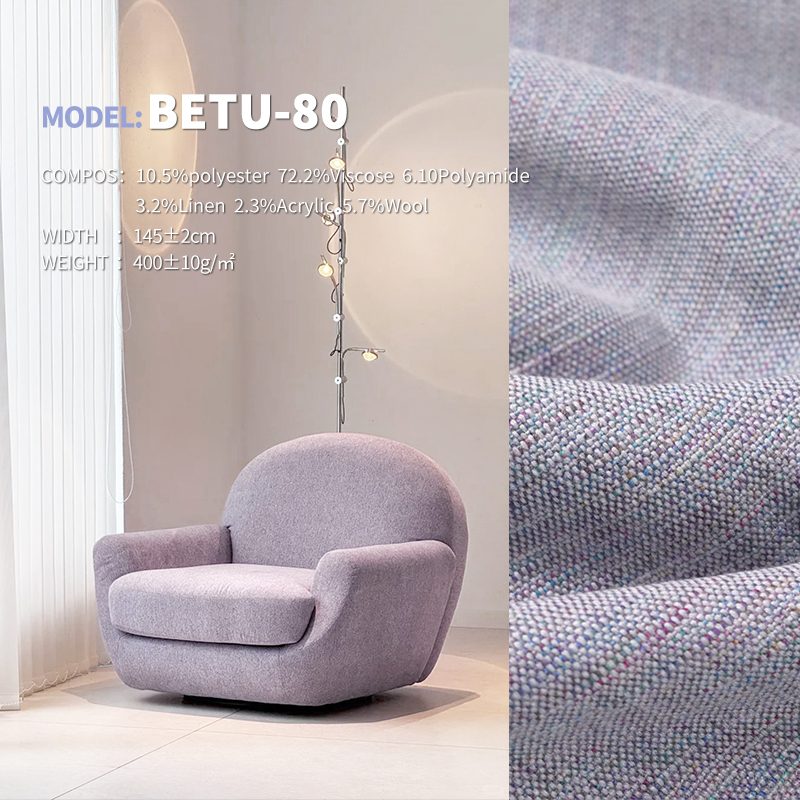 Monet Style Bamboo Colored Spinning Ready Stock Designer Project Selective Fabric Betu-80