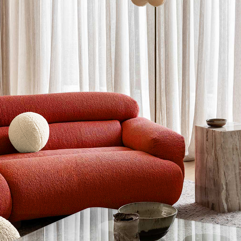 Milano 3D Bubble Cashmere Upholstery Sofa Fabric