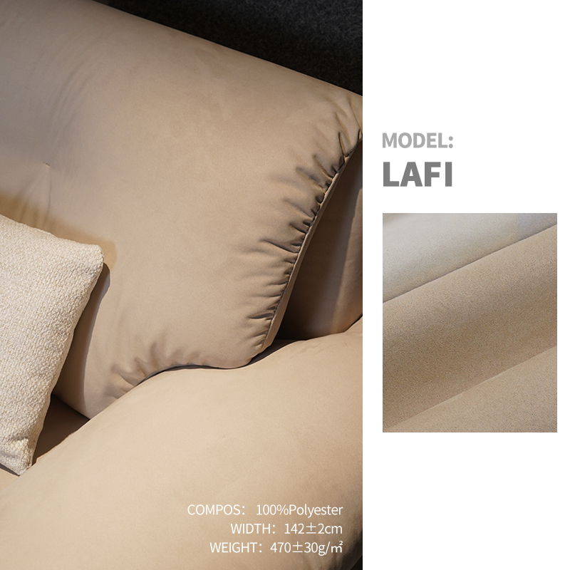 100, 000 Rubs High Resistant Durable Upholstery Synthetic Nubuck Leather