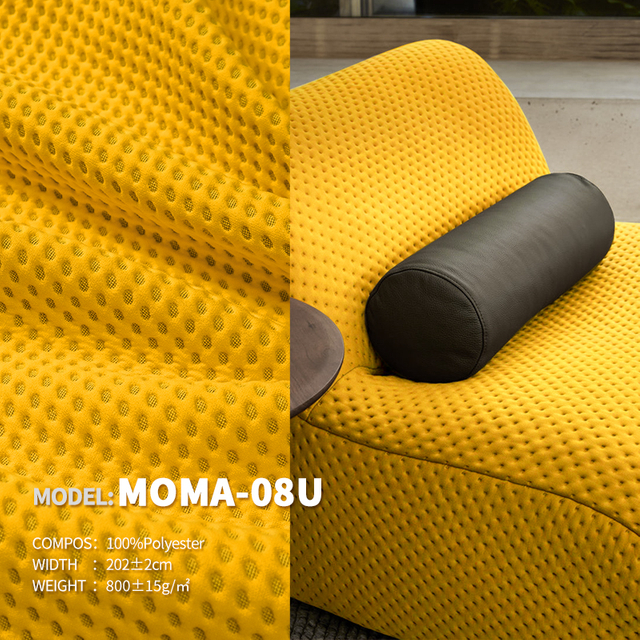 Honeycomb Texture Cotton Ready Stock Designer Project Selective Fabric Moma-08U