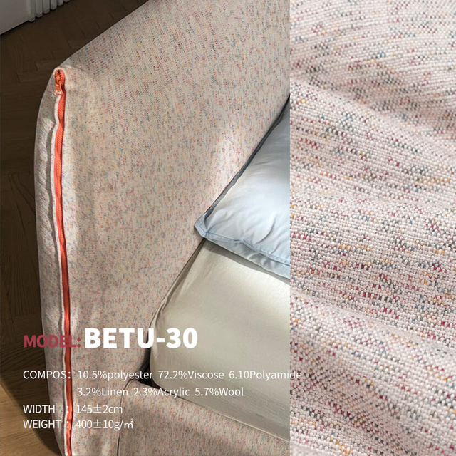 Monet Style Bamboo Colored Spinning Ready Stock Designer Project Selective Fabric Betu-30