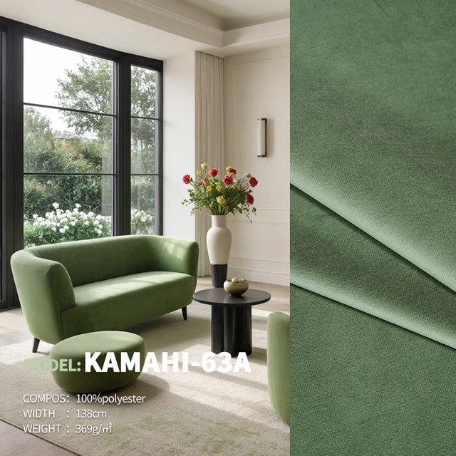 Advanced Matte Velvet Ready Stock Designer Project Selective Fabric Kamahi-63A