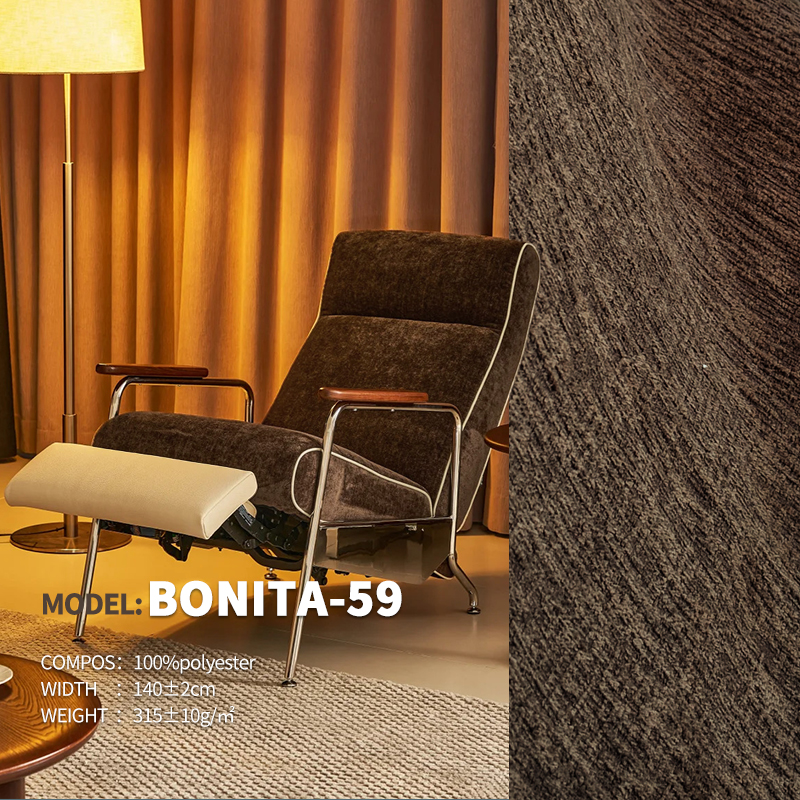 Classic Velvet Skin Texture Ready Stock Designer Project Selective Fabric Bonita-59