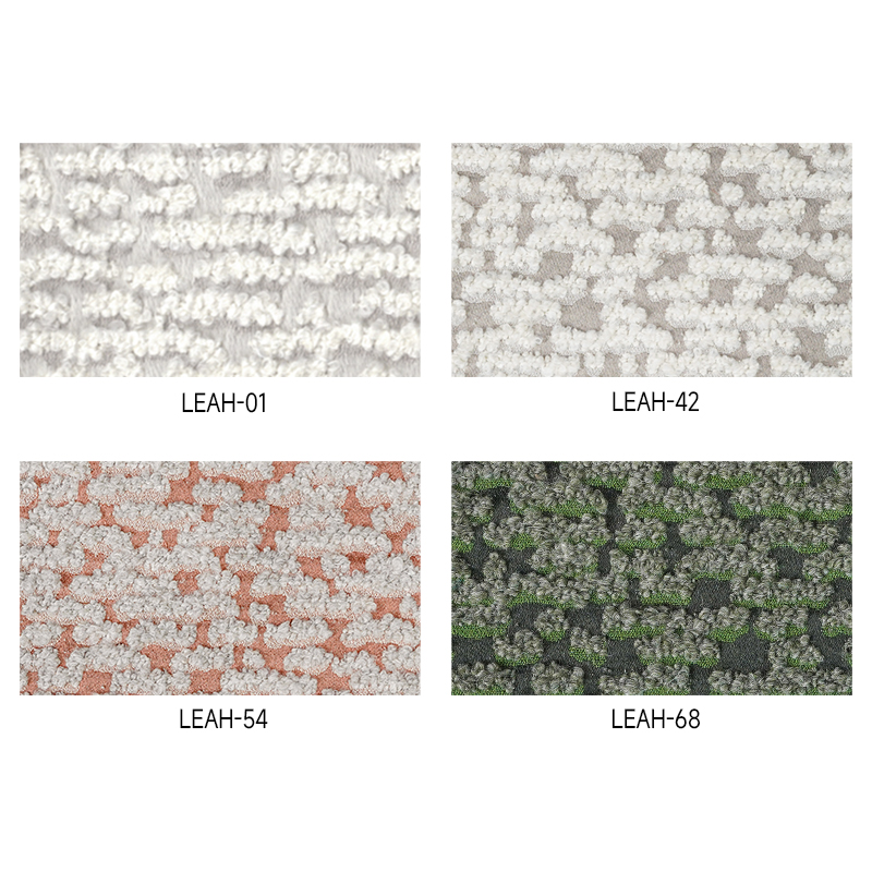 Soft and Comfort 3D Cloud Texture Boucle Jacquard Upholstery Fabric