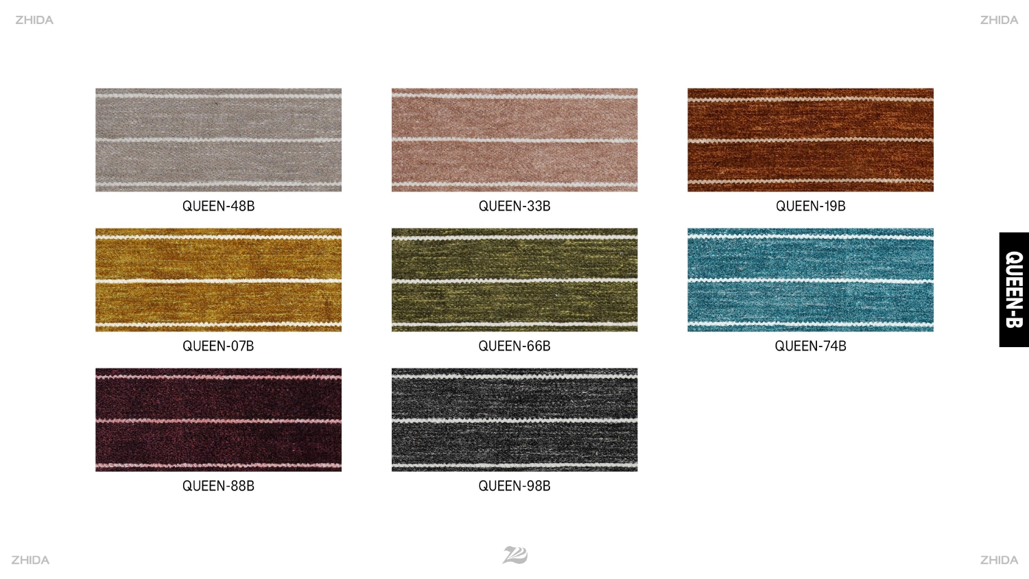 Warm Terracotta Subtle Stripe Mink Chenille Old Money Quiet Luxury Sofa Upholstery Fabric