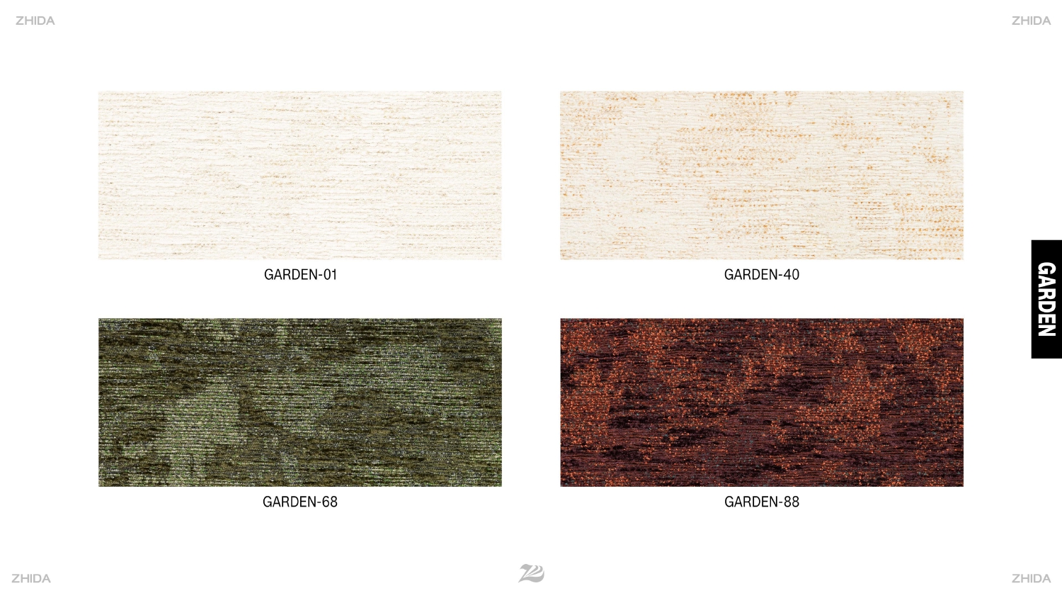 Forest Moss Textured Jacquard Fabric, Earth Tone Natural Wabi Sabi Upholstery Fabric GARDEN