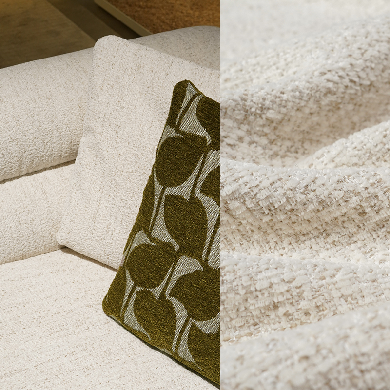Home Textile Chenille Linen Cotton Sofa Upholstery Fabric Pasa