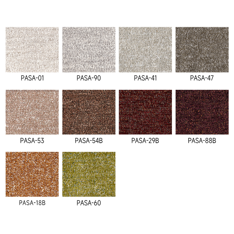 Home Textile Chenille Linen Cotton Sofa Upholstery Fabric Pasa