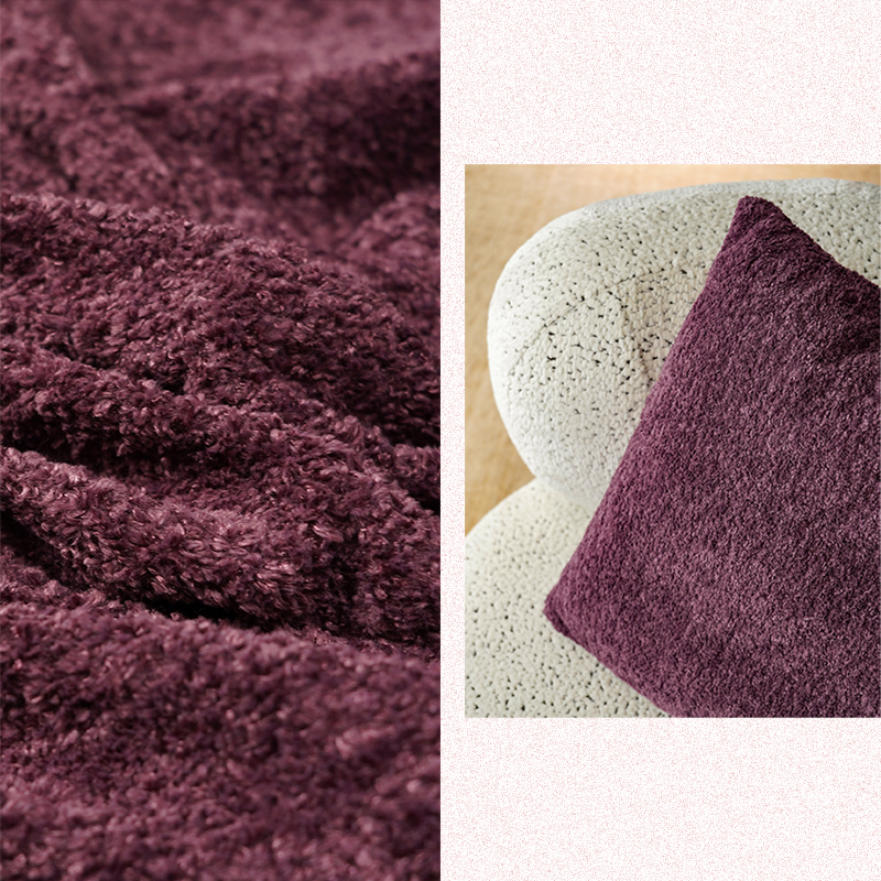  100% Polyester Velvet Sofa Material Fabric for Furniture Upholstery Home Textile Muji-A