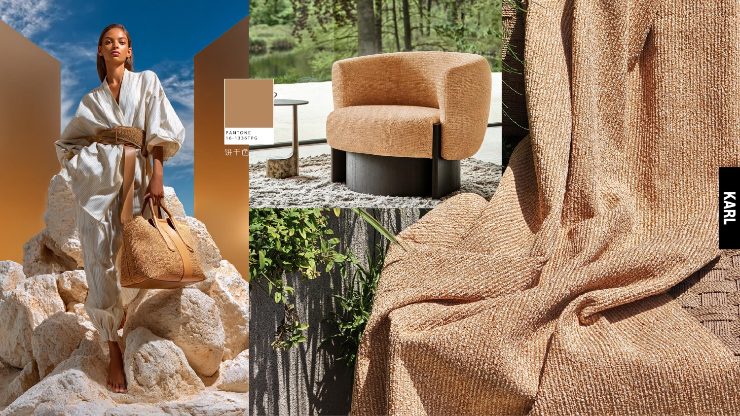 Gravel Textured Loop Yarn Earth Tone Old Money Natural Style Sofa Upholstery Fabric